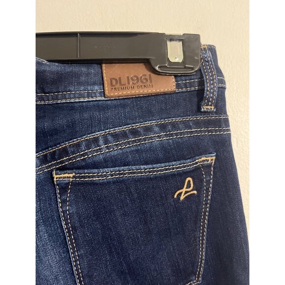 DL1961 Jennifer High Rise Boot Jeans Sonic Wash Size 25 - Picture 6 of 14